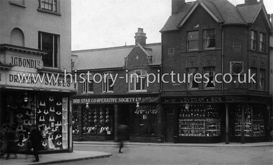 Barrow Road Corner, Chelmsford. Essex. c.1914